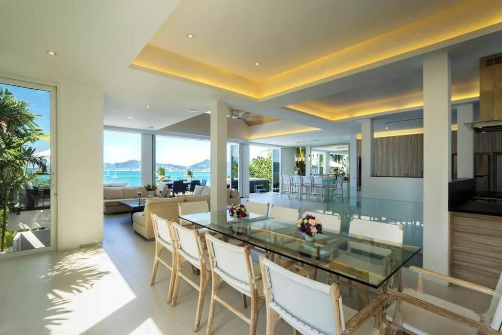 Villa Nirvana - Beachfront Tropical Chic 4Br Haven In Cape Panwa, Phuket Ban Makham Exteriér fotografie