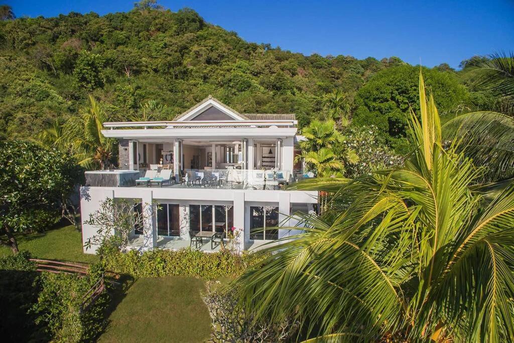 Villa Nirvana - Beachfront Tropical Chic 4Br Haven In Cape Panwa, Phuket Ban Makham Exteriér fotografie